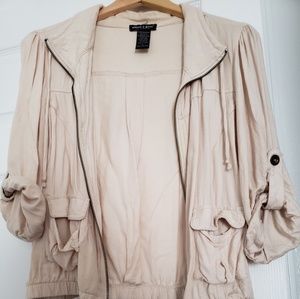 Light Cream Casual Jacket